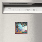 Daybreak, 1922 von Maxfield Parrish Magnet (In Situ (Geschirrspüler))