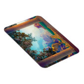 Daybreak, 1922 von Maxfield Parrish Magnet (Rechte Seite)