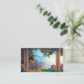 Daybreak, 1922 von Maxfield Parrish Visitenkarte (Stehend Vorderseite)