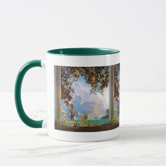 Daybreak - by Maxfield Parrish Tasse (Links)