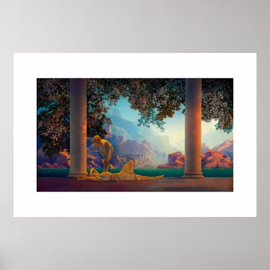 DAYBREAK Maxfield Parrish 1922 ... 2022 Poster (Vorne)