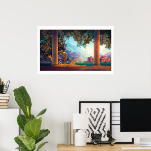 DAYBREAK Maxfield Parrish 1922 ... 2022 Poster