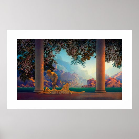 DAYBREAK Maxfield Parrish 1922 ... 2022 Poster (Vorne)