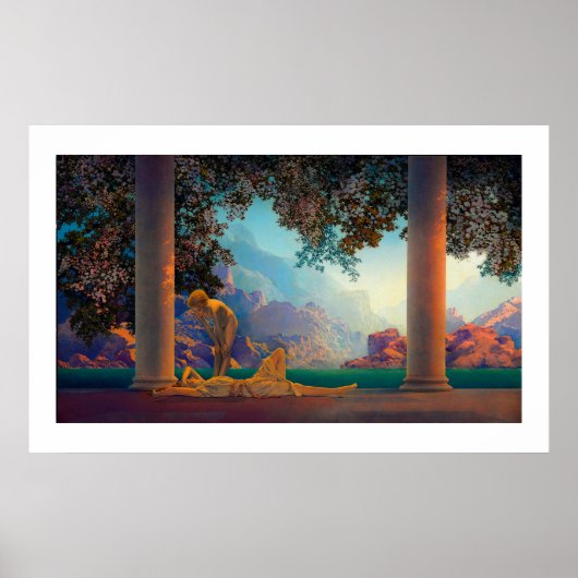 DAYBREAK Maxfield Parrish 1922 ... 2022 Poster (Vorne)