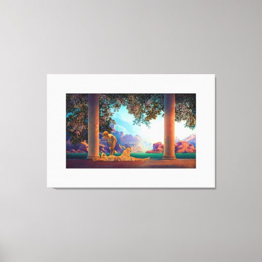 DAYBREAK Maxfield Parrish 1922 ... 2022 Poster Leinwanddruck (Vorderseite)