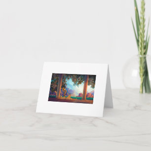 DAYBREAK Maxfield Parrish 1922 ... 2025 Karte