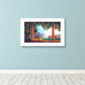 DAYBREAK Maxfield Parrish 1922 ... 2025 Leinwanddruck (Insitu (Holzboden))