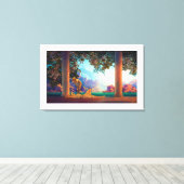 DAYBREAK Maxfield Parrish 1922 ... 2025 Leinwanddruck (Insitu (Holzboden))