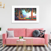 DAYBREAK Maxfield Parrish 1922 ... 2025 Leinwanddruck (Insitu (Wohnzimmer))