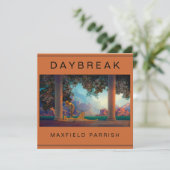 DAYBREAK Maxfield Parrish 1922 .. Hi-Def-Flachkart (Stehend Vorderseite)