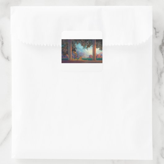 DAYBREAK Maxfield Parrish 1922 Stickers (Tasche)