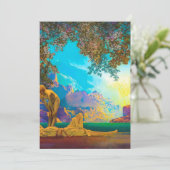 Daybreak Maxfield Parrish Einladung (Stehend Vorderseite)