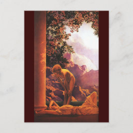 Daybreak, Maxfield Parrish Fine Art Postkarte