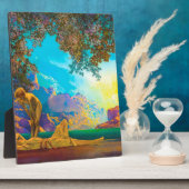 Daybreak Maxfield Parrish Fotoplatte (Seite)