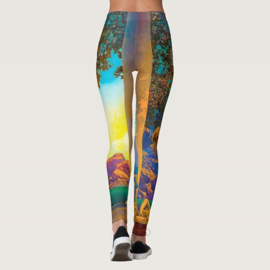 Daybreak Maxfield Parrish Leggings (Rückseite)
