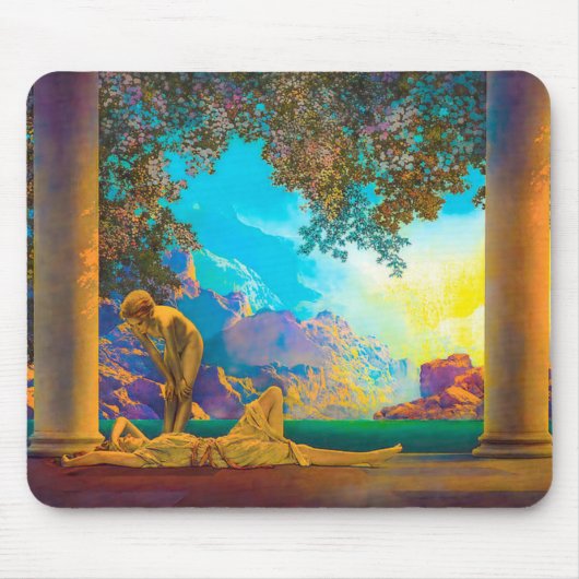 Daybreak Maxfield Parrish Mousepad (Vorne)