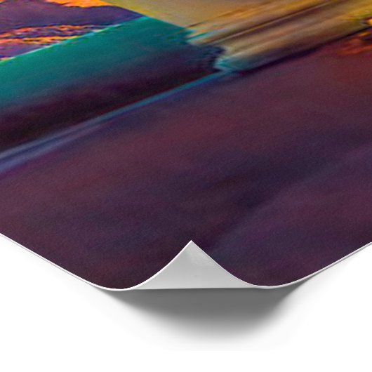 Daybreak Maxfield Parrish Poster (Ecke)