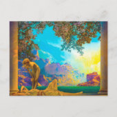 Daybreak Maxfield Parrish Postkarte (Vorderseite)