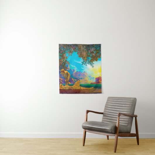 Daybreak Maxfield Parrish Wandteppich (Beispiel)