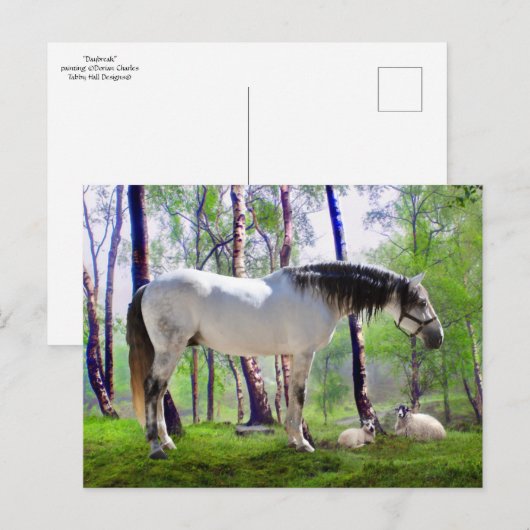 "Daybreak" Postkarte (Vorne/Hinten)