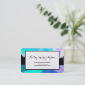 Daybreak Reflection Business Card Visitenkarte (Stehend Vorderseite)