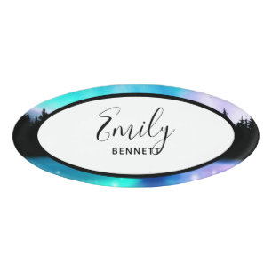 Daybreak Reflection Name Tag Namenschild