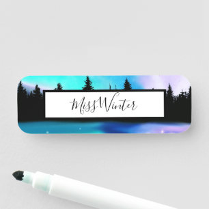 Daybreak Reflection Name Tag Namensschild