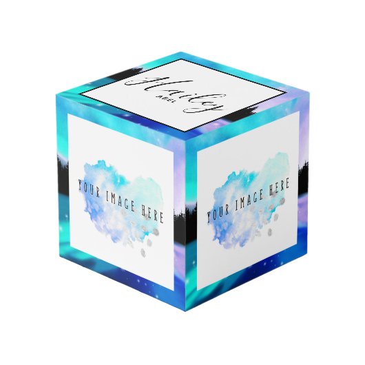 Daybreak Reflections Cube Würfel (Vorderseite Schrägansicht)