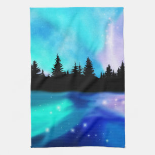 Daybreak Reflections Küche Handtuch