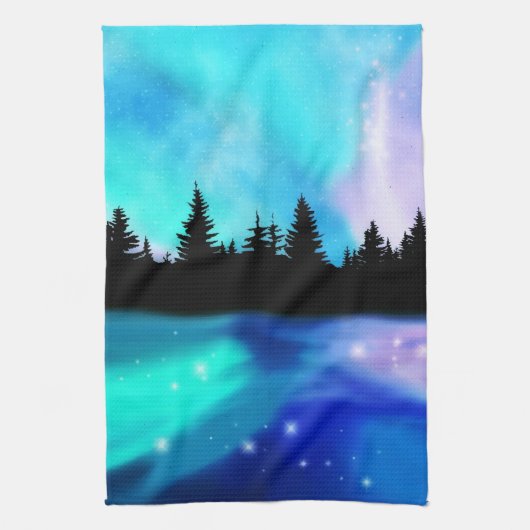 Daybreak Reflections Küche Handtuch (Vertikal)