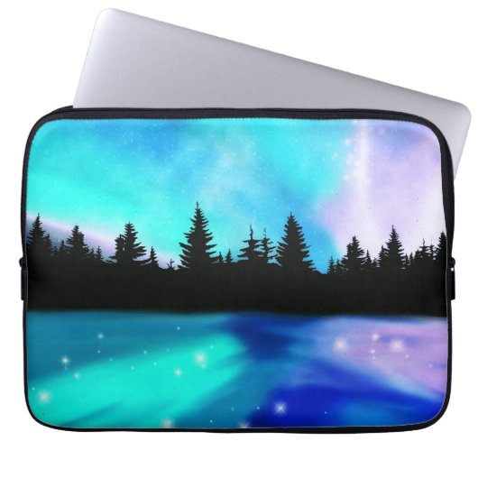 Daybreak Reflektionen Laptopschutzhülle (Vorderseite)