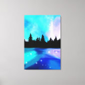 Daybreak Reflektionen Leinwanddruck (Vorderseite)