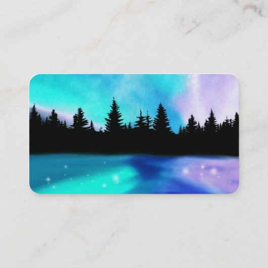 Daybreak Reflektionen Visitenkarte (Rückseite)