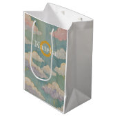 Daybreak's Embrace Personalisiert Mittlere Geschenktüte (Vorderseite Schrägansicht)