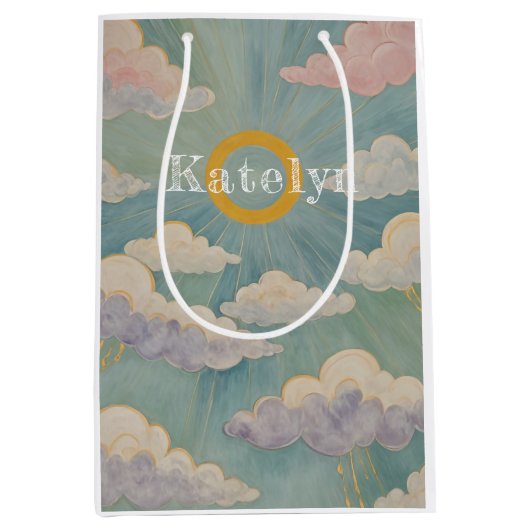 Daybreak's Embrace Personalisiert Mittlere Geschenktüte (Vorderseite)