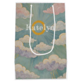 Daybreak's Embrace Personalisiert Mittlere Geschenktüte (Rückseite)