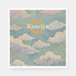 Daybreak's Embrace Personalisiert Serviette