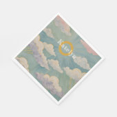 Daybreak's Embrace Personalisiert Serviette (Ecke)