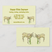 Daycare Business Card Visitenkarte (Vorne/Hinten)