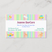 Daycare Business Card Visitenkarte (Vorderseite)