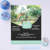 Daycare Playground Center Flyer (Einzeln)