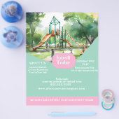 Daycare Playground Center Flyer (Einzeln)