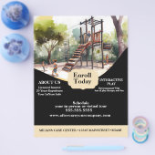 Daycare Playground Park Center Flyer (Einzeln)