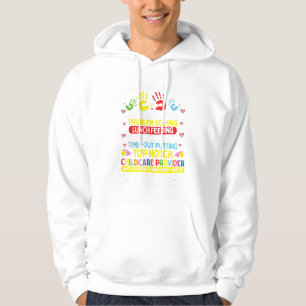 Daycare Provider Boo Boo Kissing Care Kinderbetreu Hoodie
