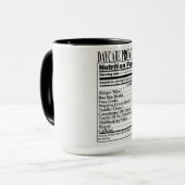 Daycare Provider Fakten Tasse (Vorderseite Links)
