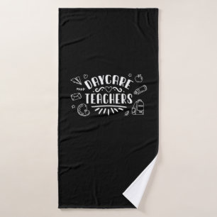 Daycare Teachers Badehandtuch