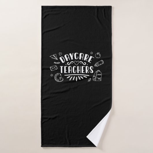 Daycare Teachers Badehandtuch (Badehandtuch)