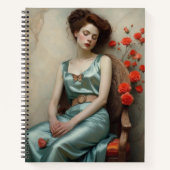 Daydream and Climbing Rose SpiralNotebook Notizblock (Vorderseite)