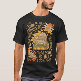 Daydream Dimetrodon Naturkundliche Kunst Perm T-Shirt
