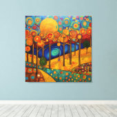 Daydream Forest Leinwanddruck (Insitu (Holzboden))